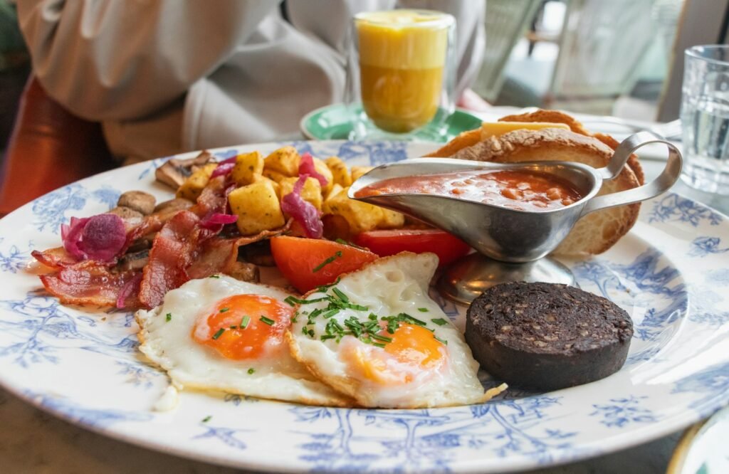Mexican breakfast plate